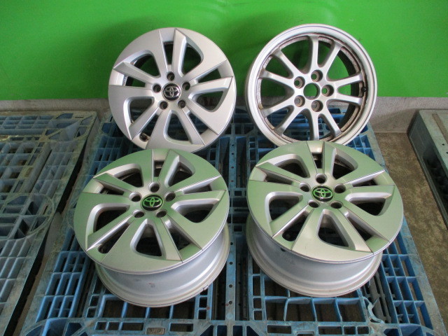 ★トヨタ純正★ ZVW50 プリウス アルミホイール４本セット 16 X 6.5J + 40 5H GENUINE ALLOY WHEELS SET(4pcs) FOR TOYOTA PRIUS ZVW50