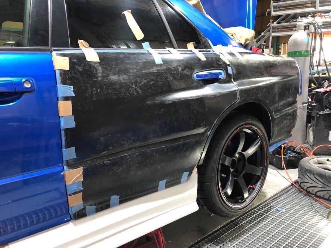 R34 4ドア用 ブリスターフェンダー / ER34 HR34 BNR34 リア R34 4ドア用 ブリスターフェンダー / ER34 HR34 BNR34 リア