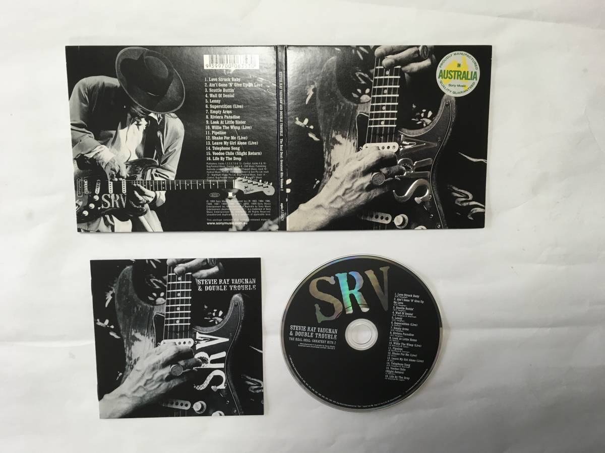 STEVIE RAY VAUGHAN THE REAL DEAL GREATEST HITS VOL.2_画像1