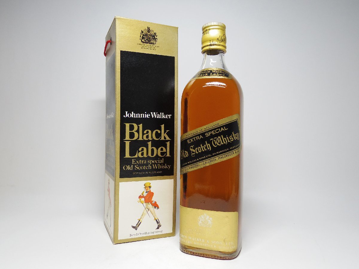 古酒 Johnnie Walker ジョニーウォーカー BlackLabel ウイスキー 760ml