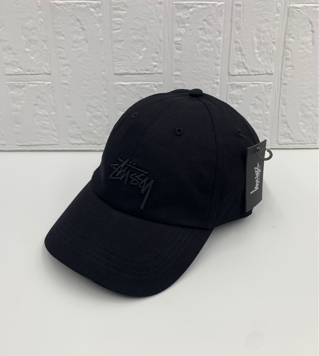 Stussy キャップ　帽子　ブラック
