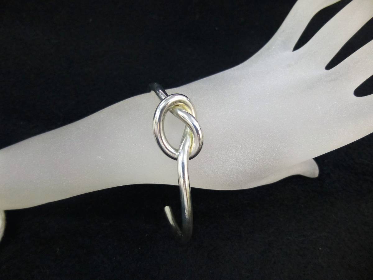 GEORG JENSEN ジョージジェンセン A44B ラブノット バングル