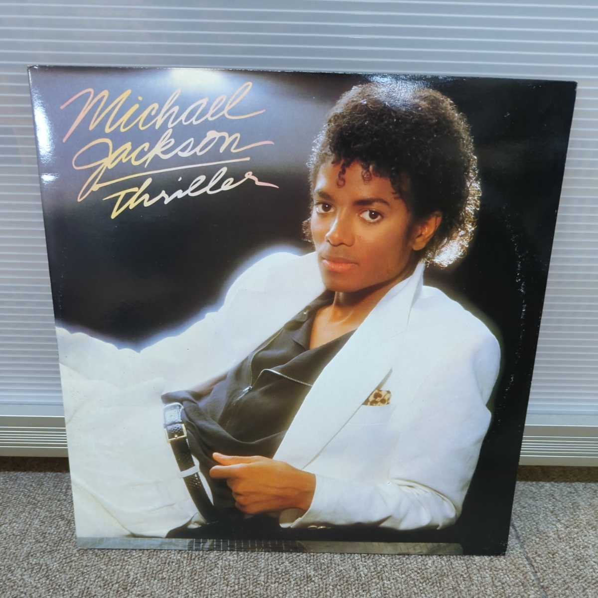 マイケルジャクソン　スリラー　LPレコード　Michael Jackson　THRILLER_画像1