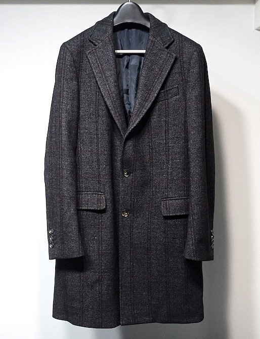 定価40万 極美品 Salvatole Ferragamo フェラガモ ロゴ柄裏地 ウール