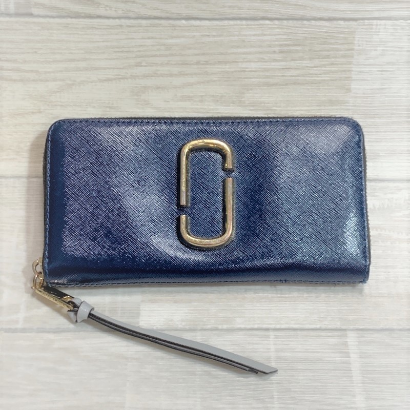 MARC JACOBS/マークジェイコブス/M0014280/SNAPSHOT STANDARD CONTINENTAL WALLET/ダブルJロゴ ラウンドジップロングウォレット/長財布_画像1