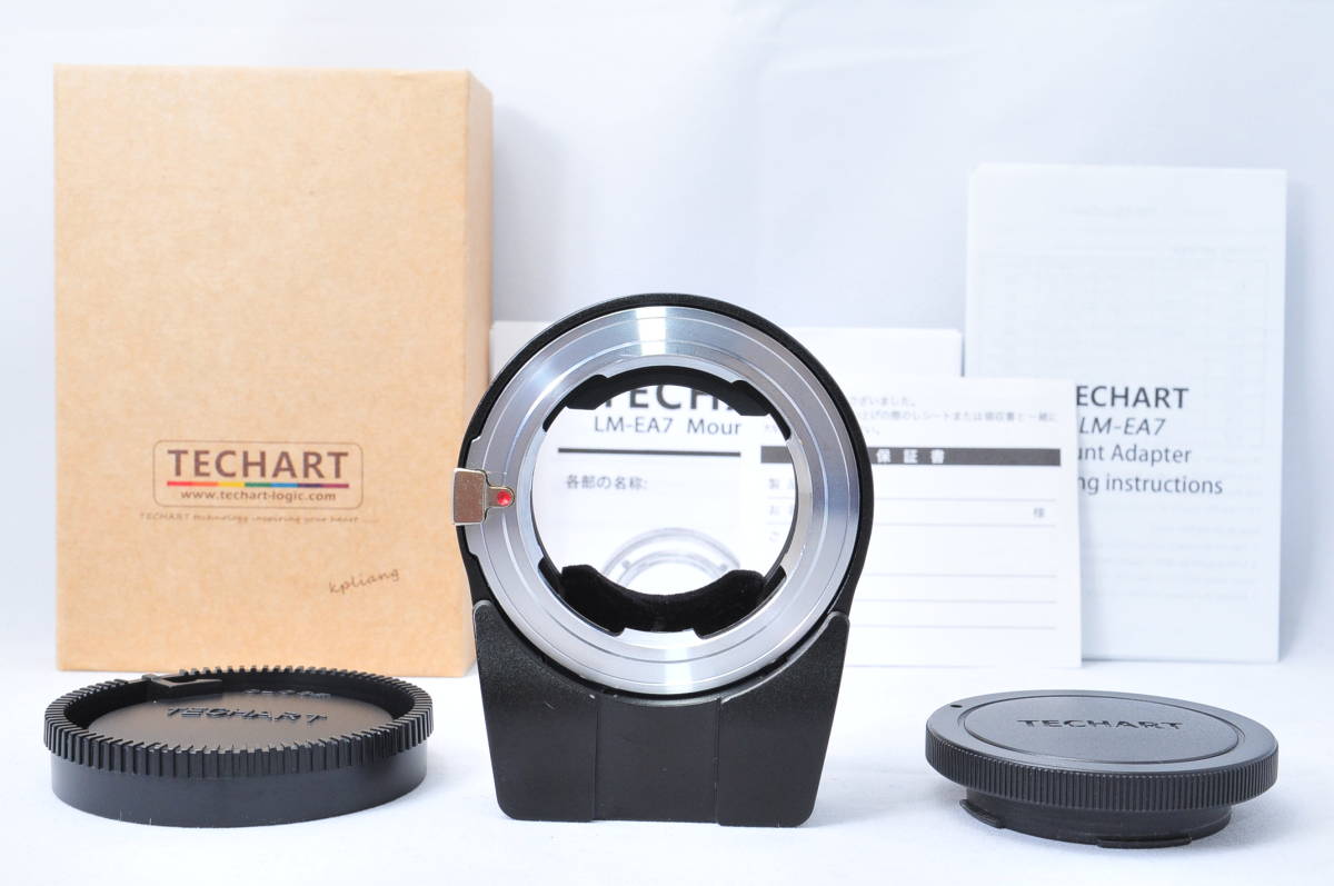 美品】TECHART テックアート AFマウントアダプター LM-EA7《ライカM