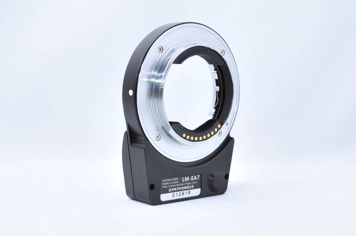 美品】TECHART テックアート AFマウントアダプター LM-EA7《ライカM