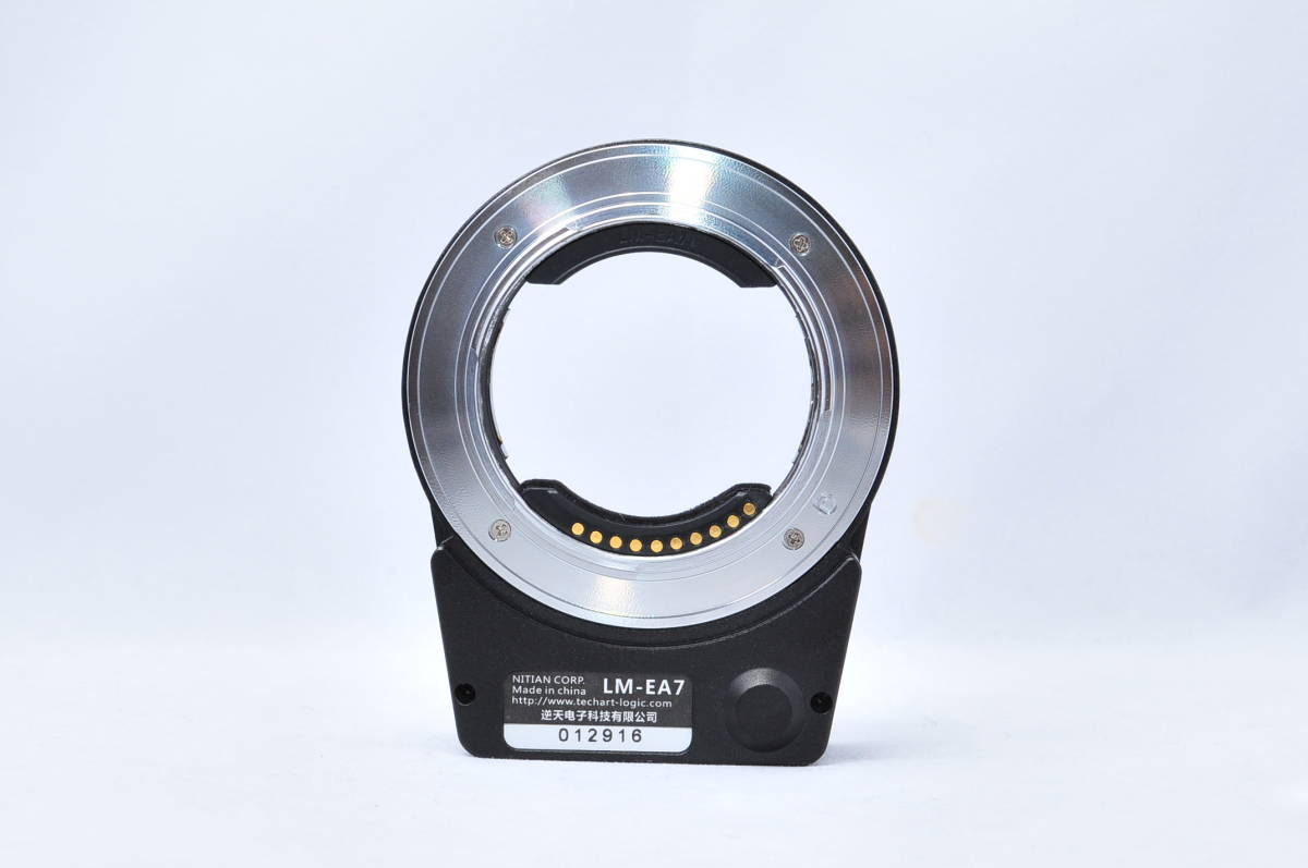 美品】TECHART テックアート AFマウントアダプター LM-EA7《ライカM