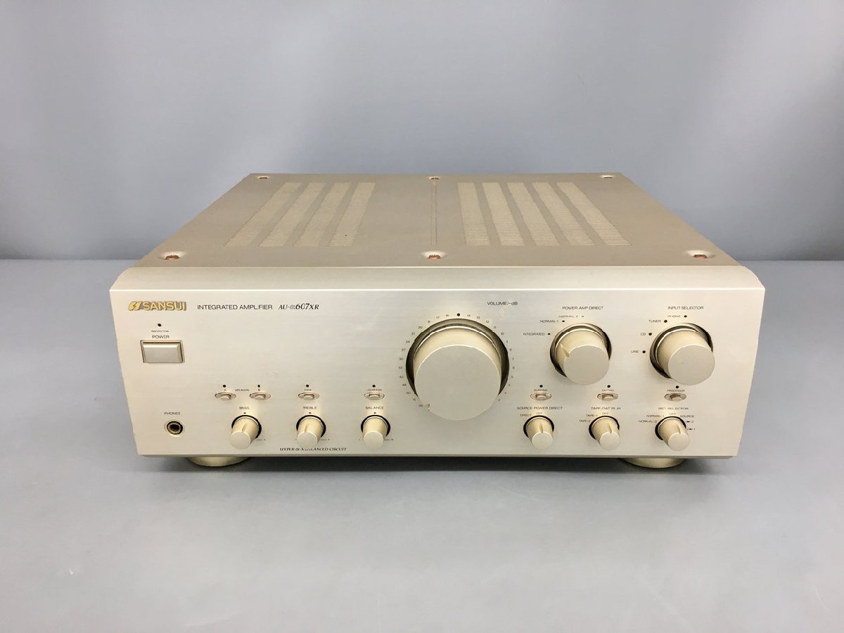 プリメインアンプ インテグレーテッドアンプ AU-α607XR サンスイ