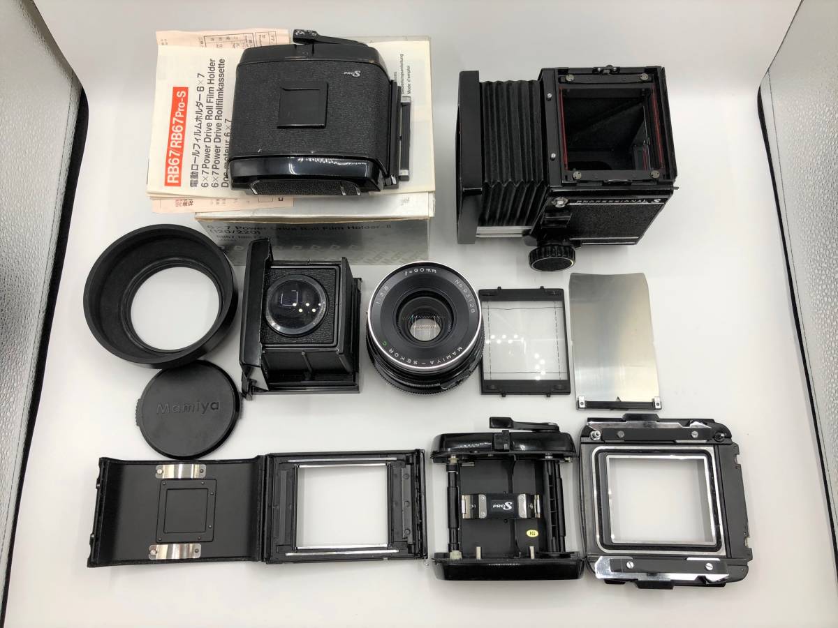 ☆極美品 動作確認済 マミヤ Mamiya RB67 Pro S Sekor C 90mm f/3.8