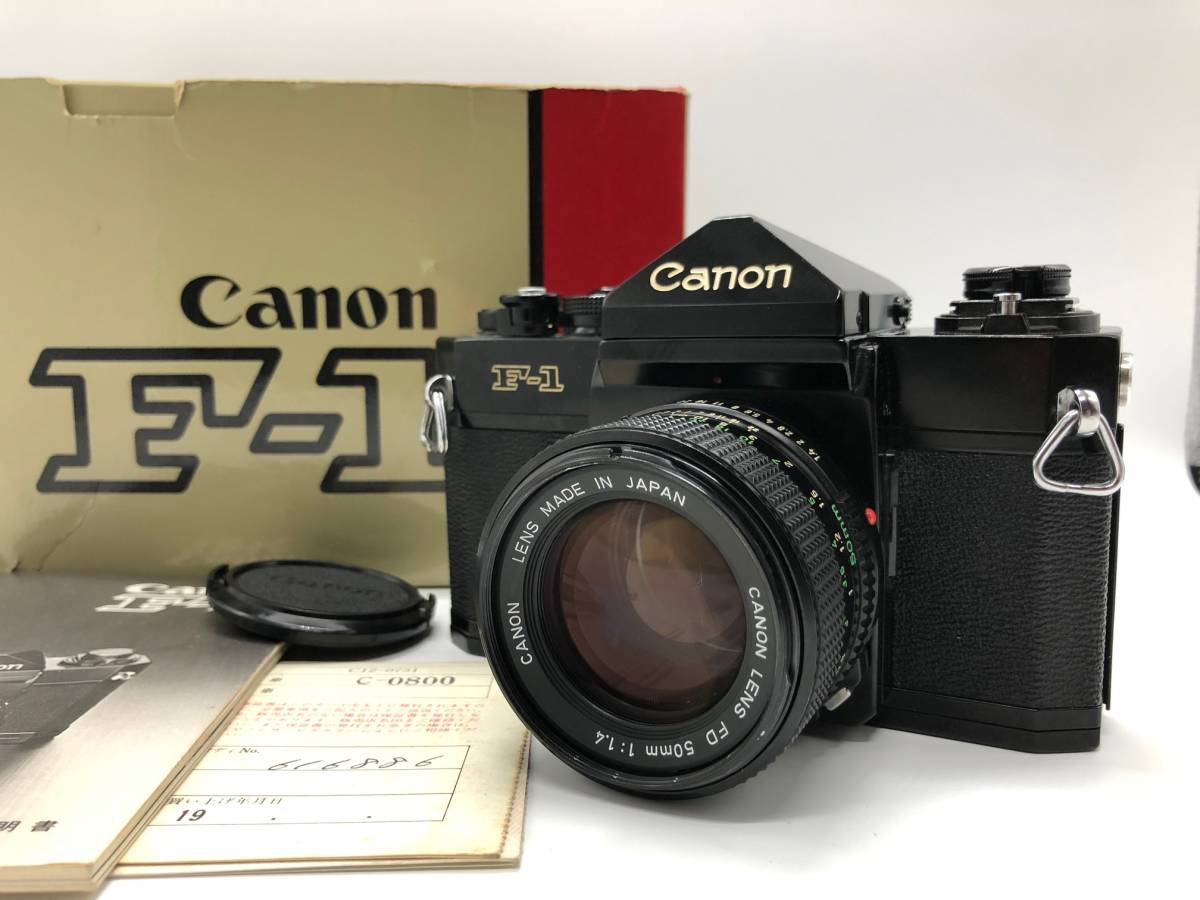 ヤフオク! - 動作確認済 キャノン Canon F-1 フィルムカメラ