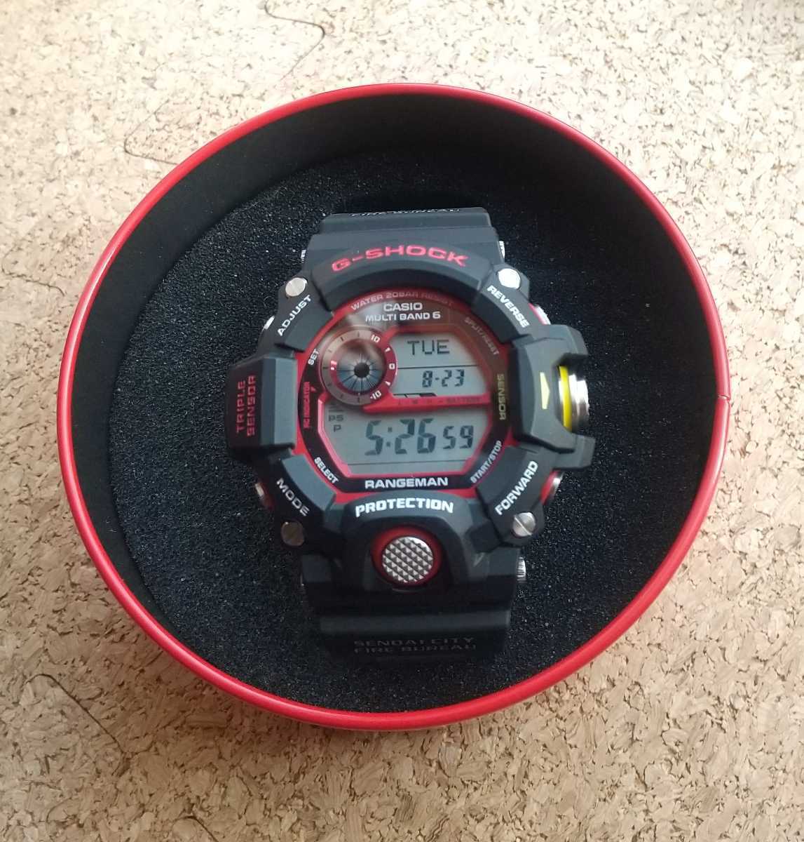 卸直営店(お得な特別割引価格) G-SHOCK 緊急消防援助隊 GW-9400NFST