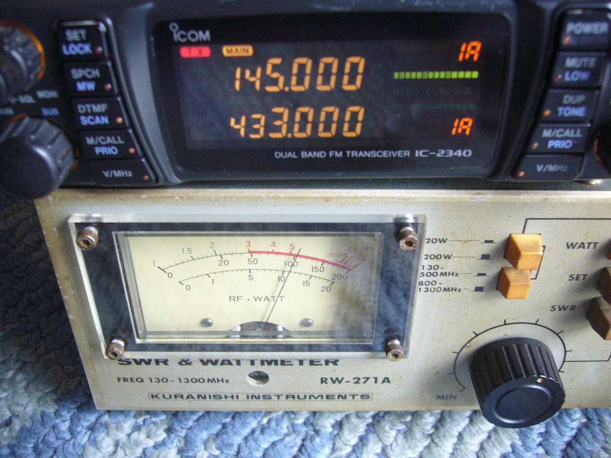 在庫一掃大特価 ICOM 144/430Mz無線機 IC-2340 アマチュア無線