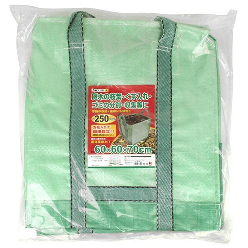  Fujiwara industry thousand . all-purpose fgo sack large 60X60X70cm mine timbering entering . easy independent . opening ... difficult. all-purpose gardening sack capacity approximately 250L.. leaf litter cleaning cleaning 