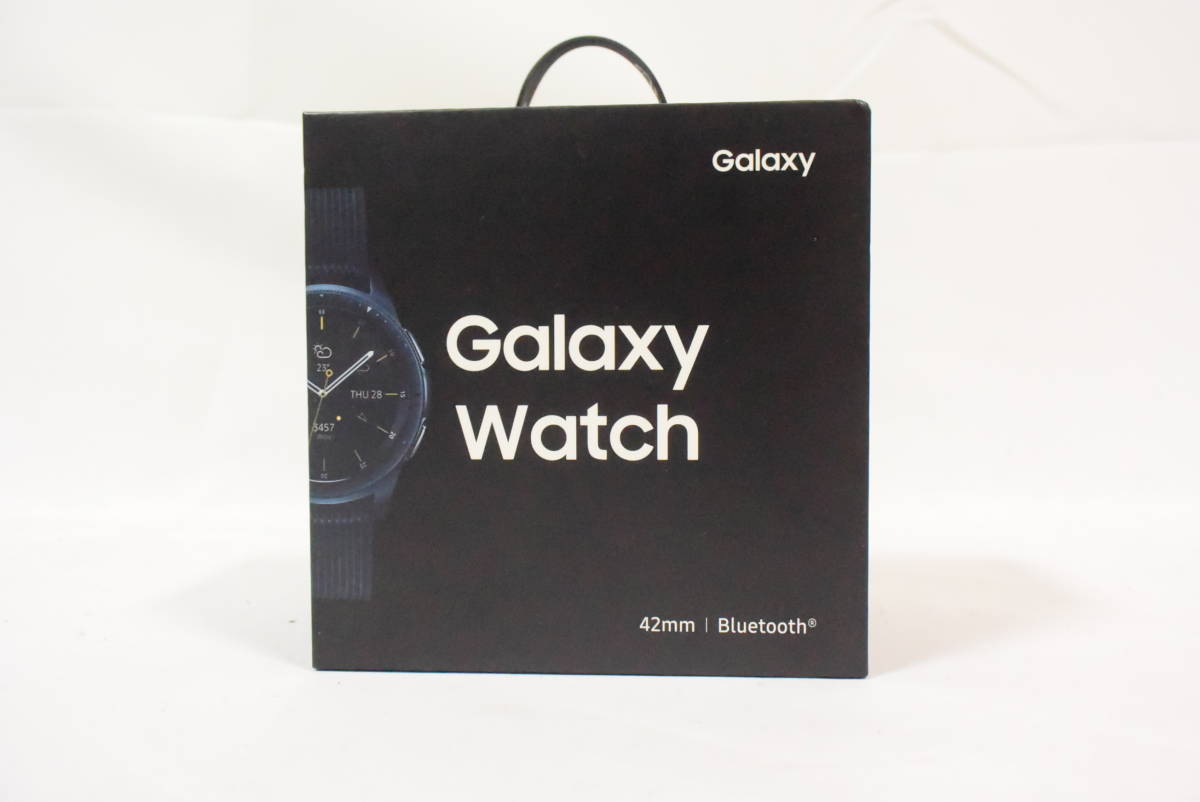 【未使用】 SAMSUNG サムスン Galaxy Watch 42mm Midnight Black ミッドナイトブラック 国内正規品_画像1