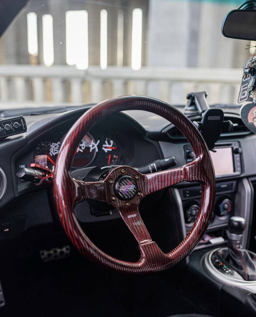 ナチュラ DND Performance Interior フルカーボン ステアリング