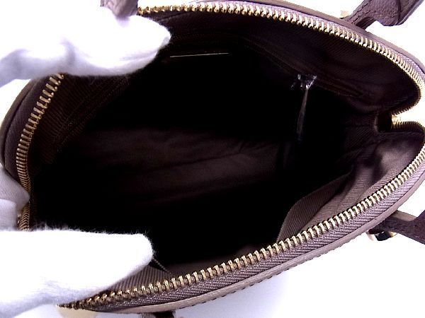 1円 □新品同様□ FURLA フルラ パイパー レザー 2WAY ハンドバッグ