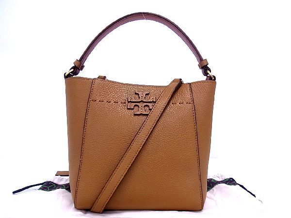 1円 □新品同様□ TORY BURCH トリーバーチ レザー 2WAY ワンハンドル