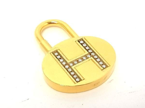 エルメス カデナ ゴールド トランクケース 2009年 アクセサリー