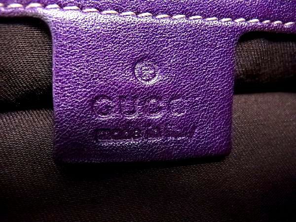 1円 GUCCI グッチ 153029 2684 スエード×レザー スタッズ ワン