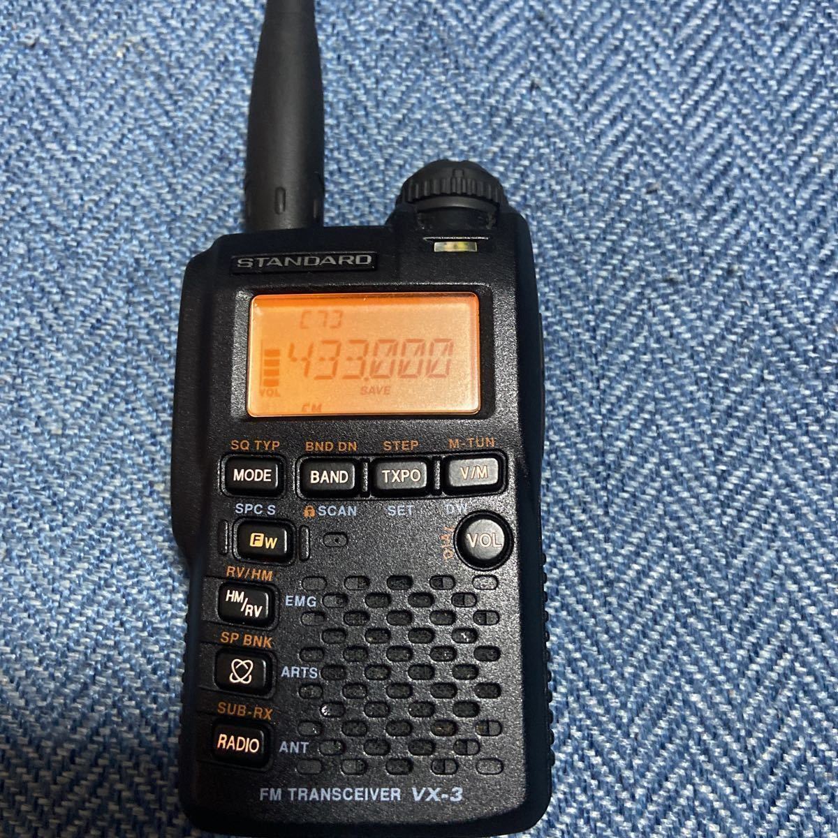 STANDARD VX- 3 144/430MHz FMトランシーバー 広帯域受信機 1 | www