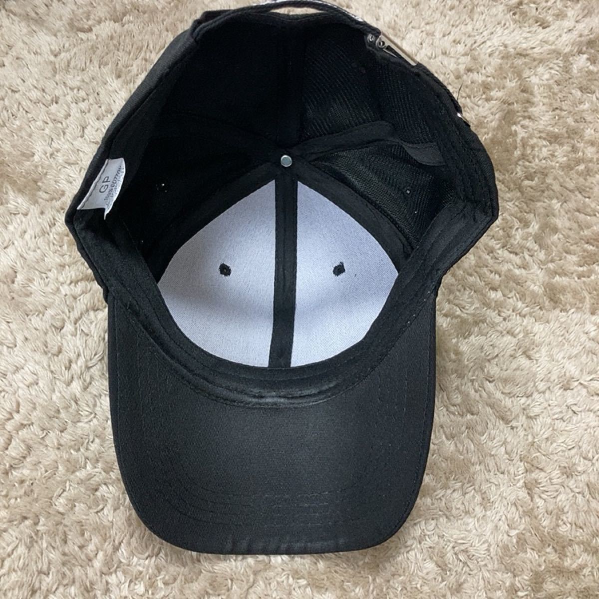 シンプル ロゴ キャップ レディース 韓国 帽子 メンズ 黒 UV対策