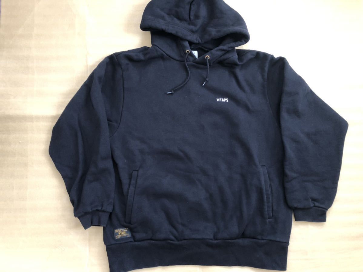 □ wtaps ダブルタップス クロスボーンパーカー 黒 Size【M