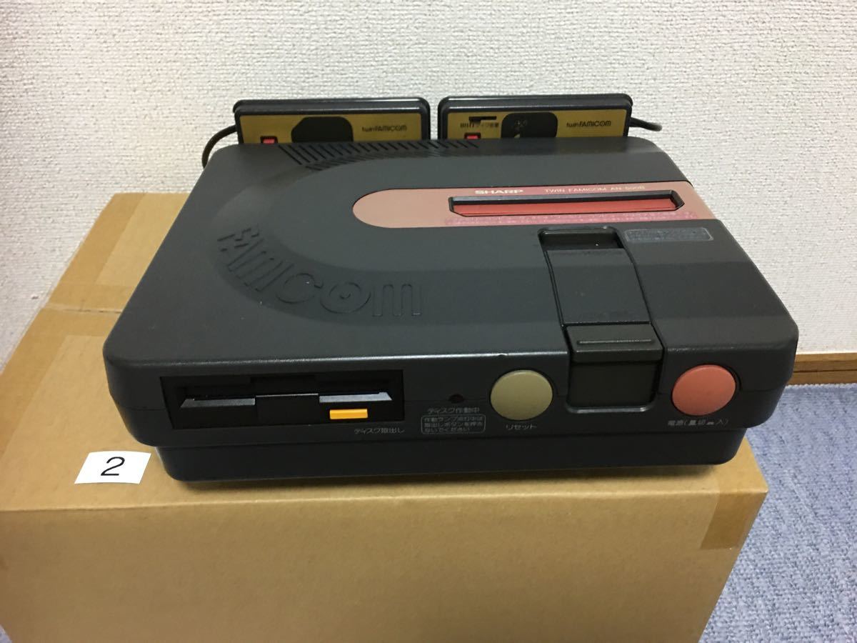 ツインファミコン  ベルト交換済　動作確認済