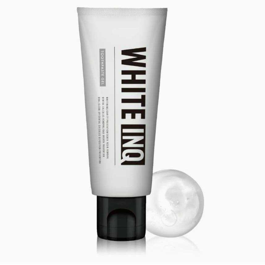 WHITE-INQ ホワイトニング 歯磨き粉 ジェル 100g フッ素配合 シトラスミント味_画像1