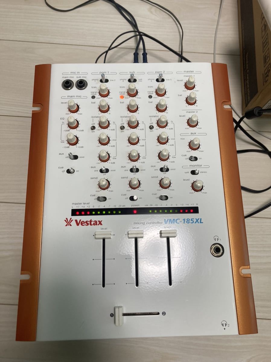 Vestax DJミキサー vmc-185xl bprsubang.com