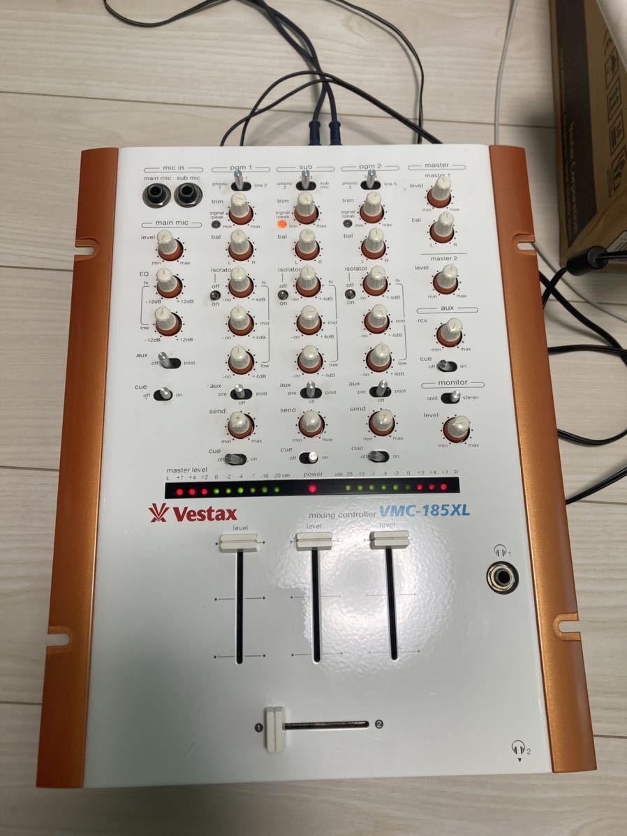 最終 ベスタクス Vestax VMC-185XL ビンテージミキサー-