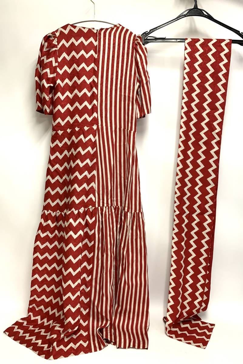 STELLA McCARTNEY/ステラマッカートニー シルク ワンピース ベルト付