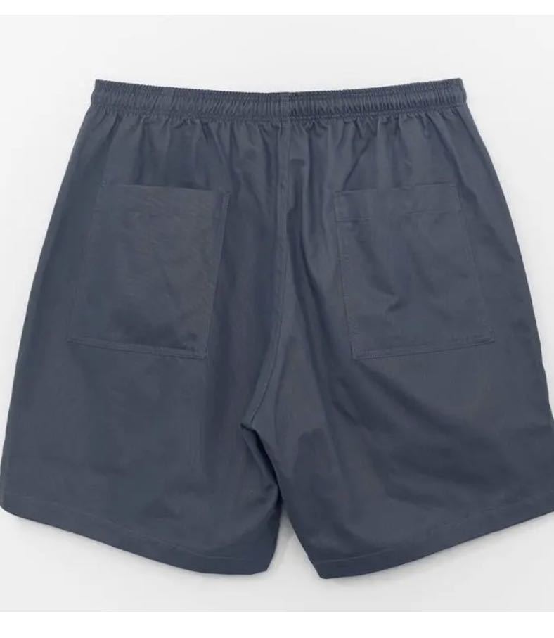 ennoiennoy Cotton Easy Shorts GRAYISH NAVY L