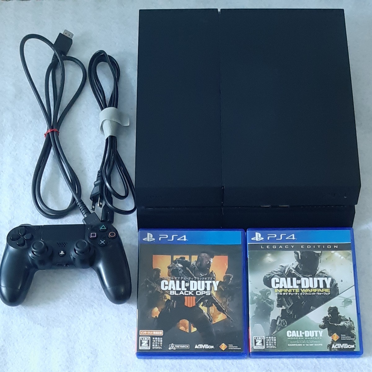 PS4 CUH-1200A 本体 ソフト5本 の通販 PlayStation4 ソフト + CUH-1200A 500GB ブラック 家庭用ゲーム本体