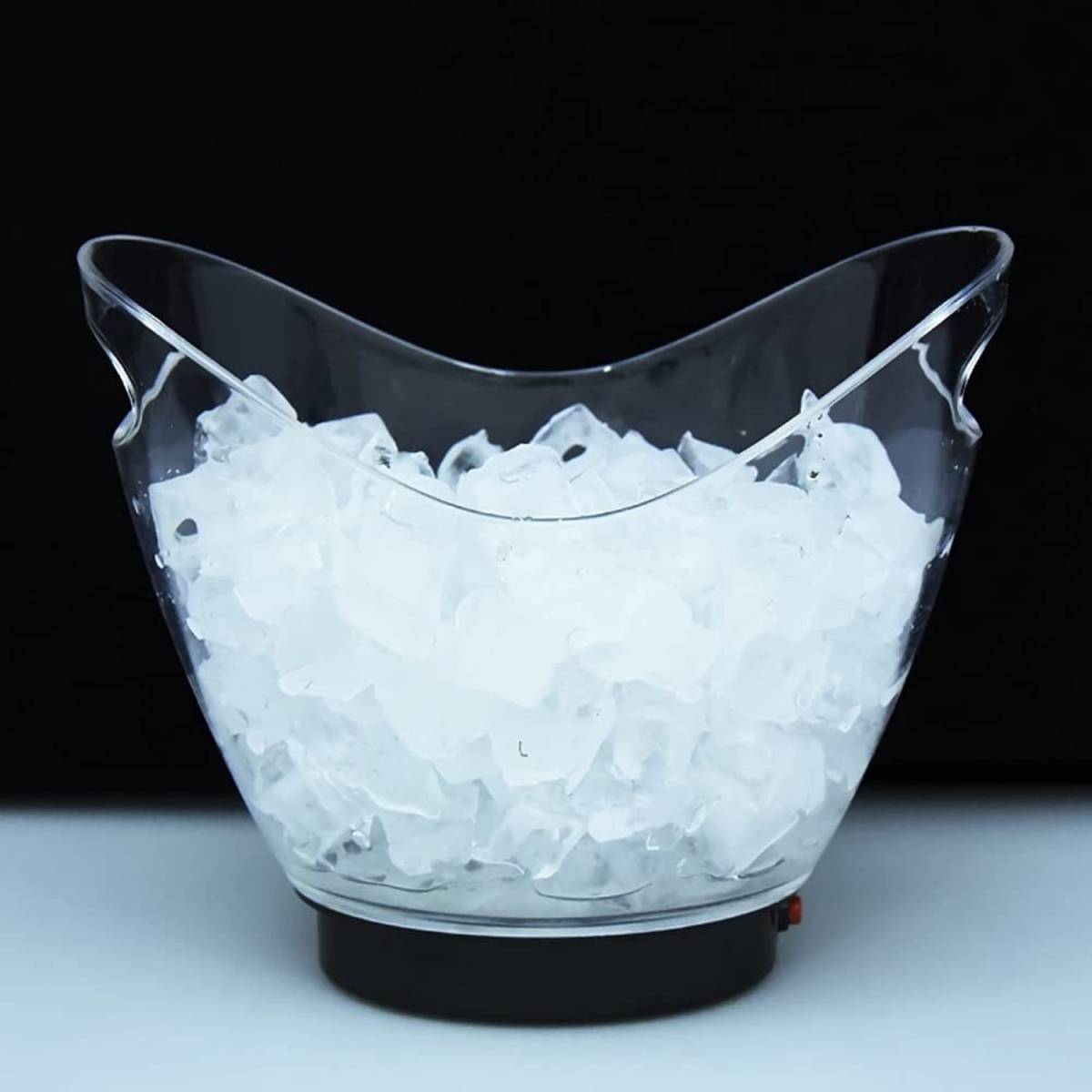  cocktail cooler,air conditioner 2L high capacity LED ice basket Home bar stylish presence eminent! light weight light. diffused reflection feeling of luxury overflow neon light atmosphere making 