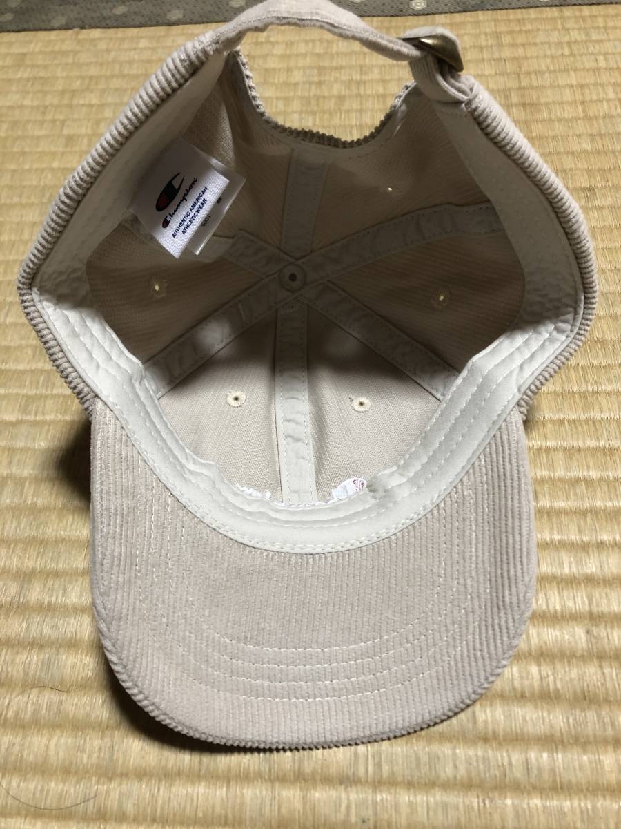  tag attaching Champion Junior cap cap beige 53~55 centimeter 