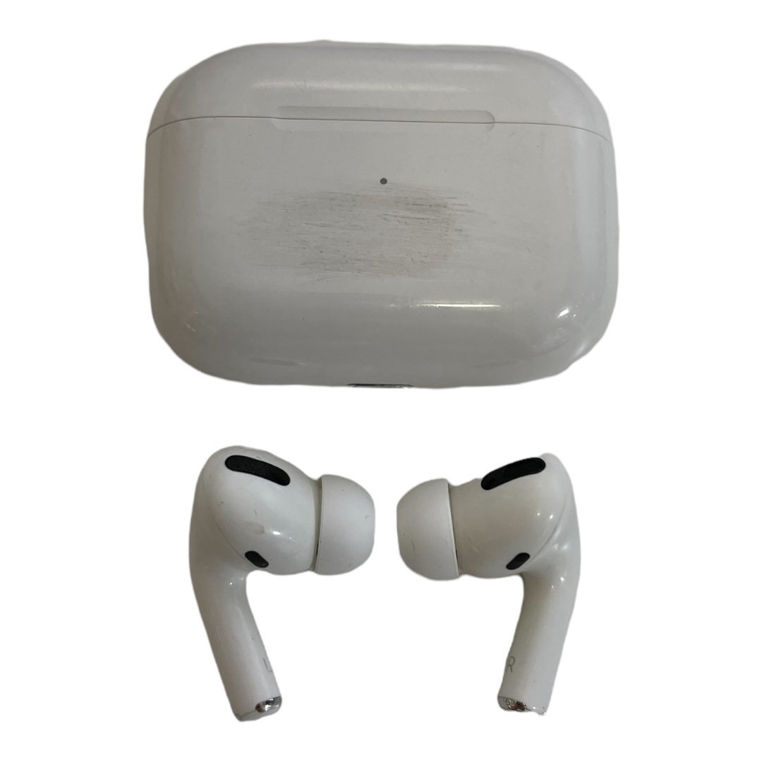 L19102RL 【中古品】Apple AirPods Pro エアポッズ プロ ワイヤレスイヤホン MWP22J/A ホワイト White 本体のみ 箱なし_画像4