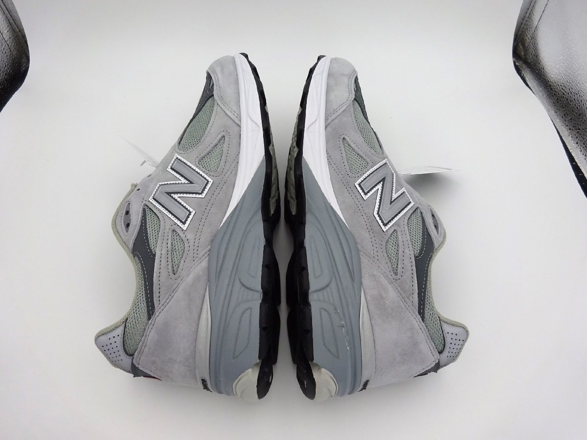 P24850NC【未使用】New Balance ニューバランス M990GY3 グレー US12