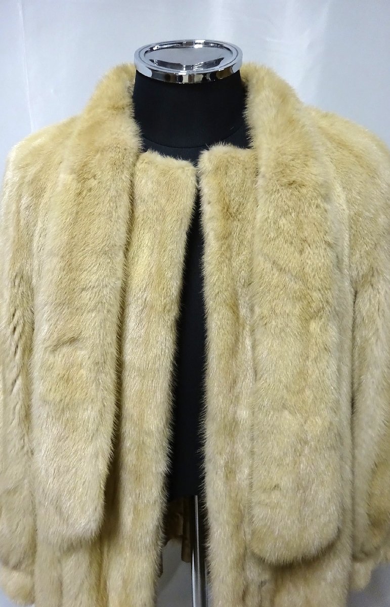 Q19654NG エンバ EMBA「ジャパンエンバ」毛皮コート ファーコート