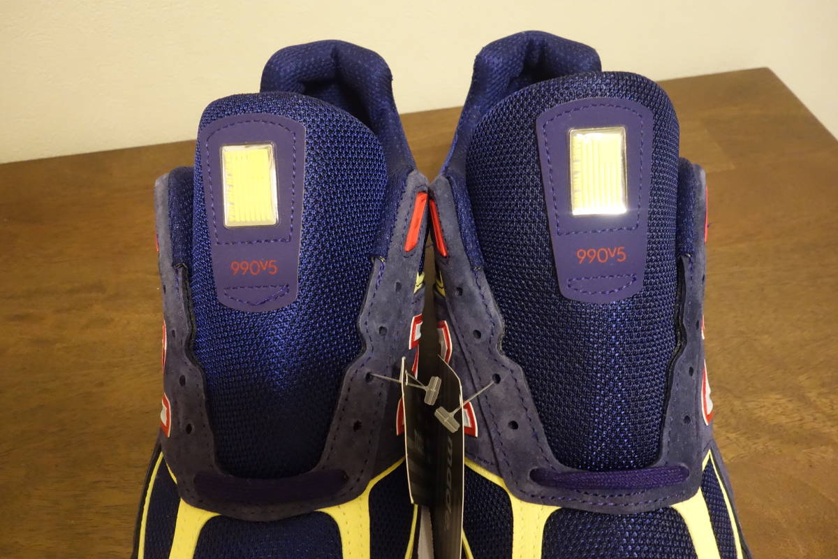 新品未使用 New Balance M990 GA5 28.5cm USA 紫 黄 赤 576 990 991