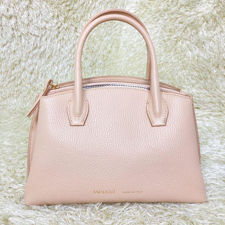 格安即決 イアクッチ IACUCCI ショルダーバッグ ハンドバッグ 黒 2way