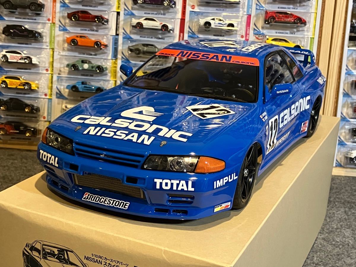 タミヤ ラジコン 日産スカイラインGT-R カルソニック仕様塗装済 タミヤ ラジコン 日産スカイラインGT-R カルソニック仕様塗装済