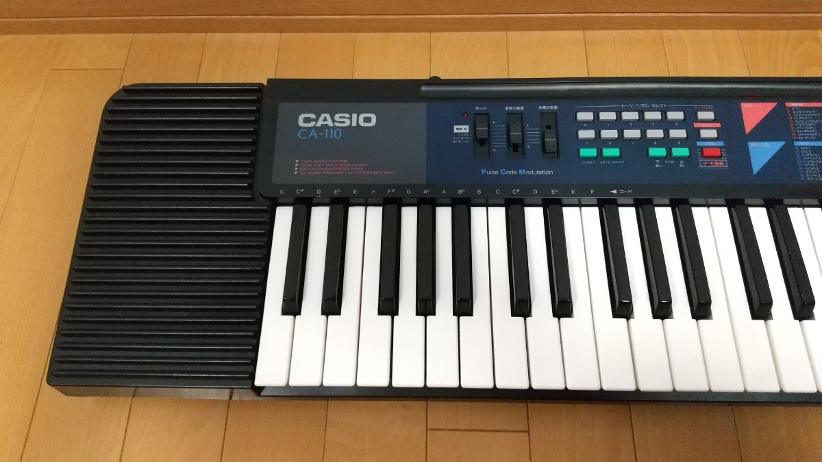 CASIO カシオ  TONE BANK トーンバンク 電子 キーボード  ピアノ CA-110