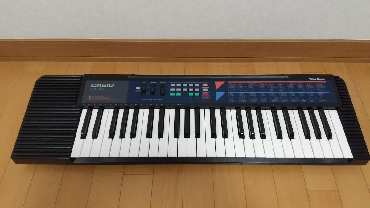 CASIO カシオ  TONE BANK トーンバンク 電子 キーボード  ピアノ CA-110