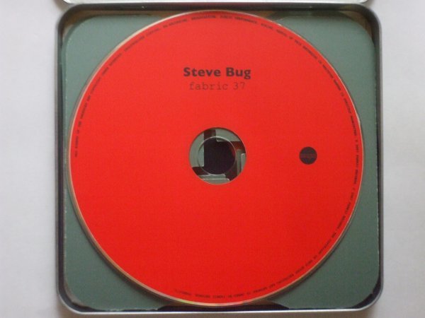 即決□MIX-CD / Fabric 37 mixed by Steve Bug□Matthias Tanzmann・Sterac・Gene Hunt・Gene Hunt□2,500円以上の落札で送料無料!!の画像3