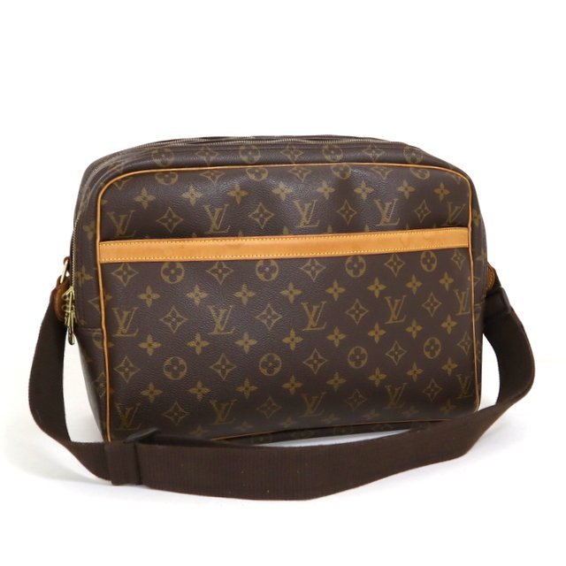 LOUIS VUITTON】ルイヴィトン モノグラム リポーターGM M45252
