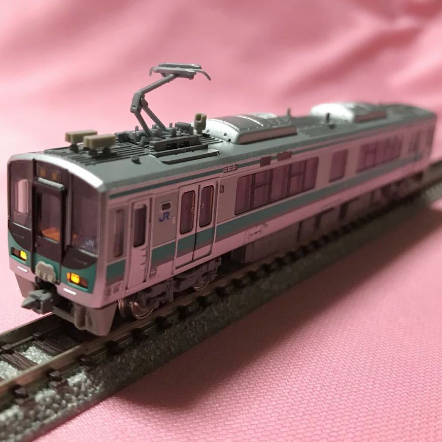  N gauge GREENMAX green Max JRkmo is 125 series small . line (T car ) light lighting did!