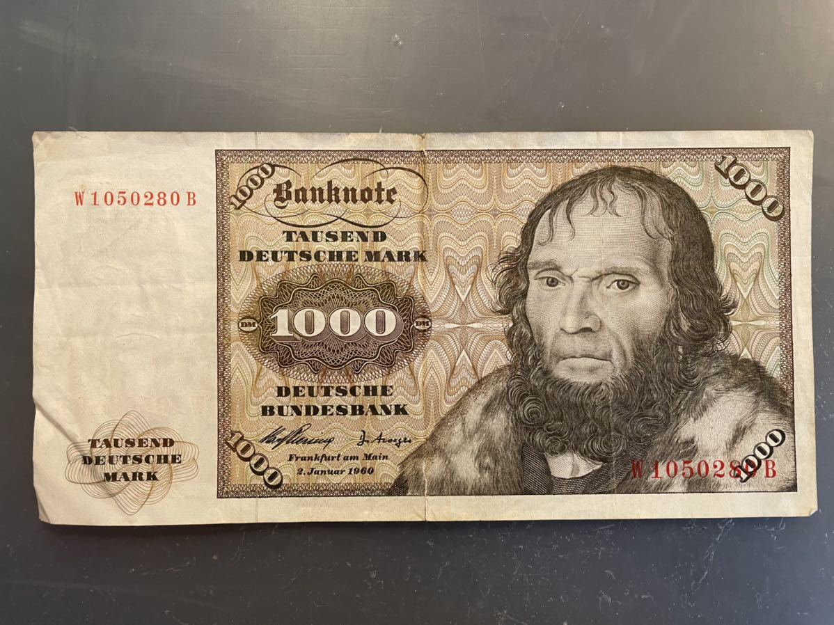 ドイツ 旧紙幣 1000マルク | www.geosinteticos.com