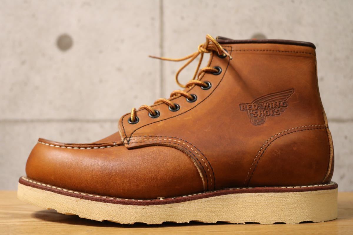 廃盤美品 入手困難 RED WING Classic Moc No.875