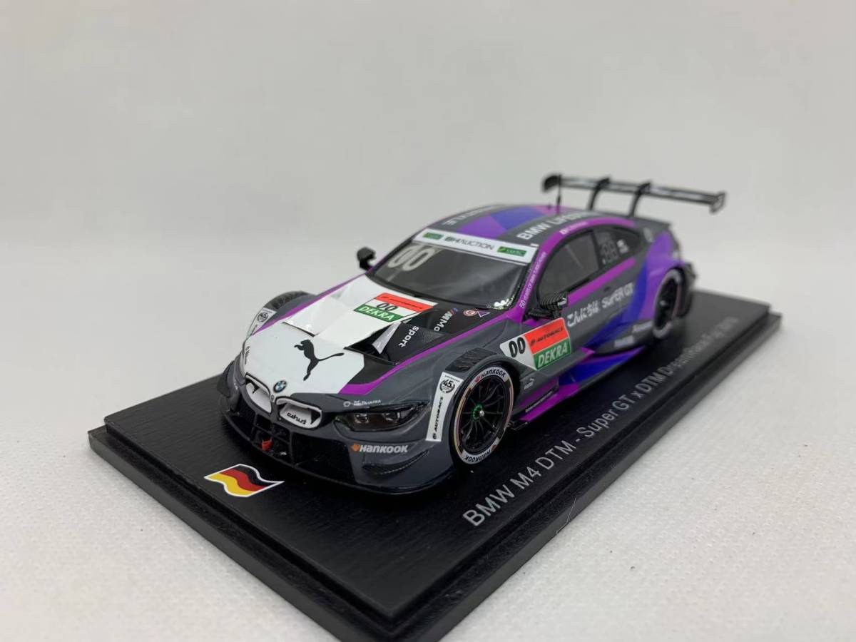 乗用車 SPARK 1/43 BMW M4 DTM No.00 Super GT x DTM DreamRace Fuji 2019 SG643 J04-L-118